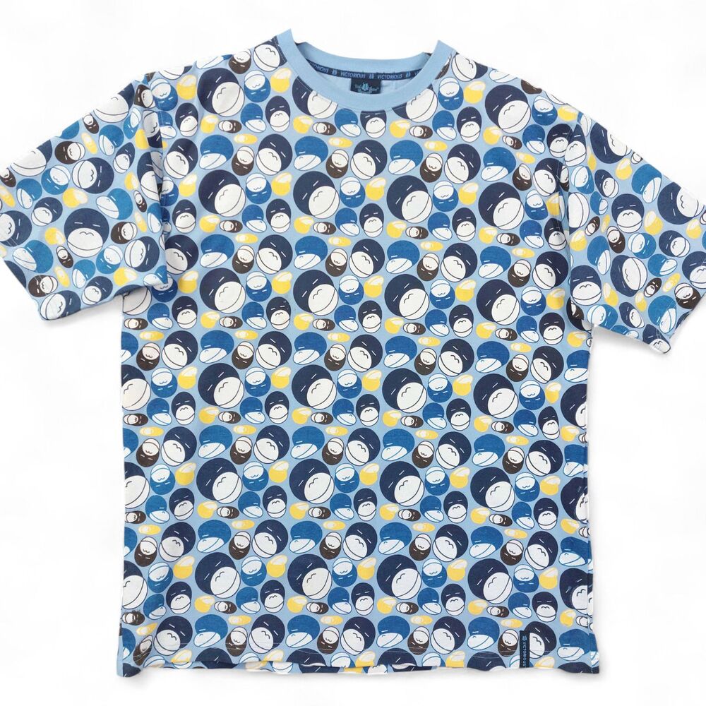 Victorious Urban Couture Mens Graphic Tee Shirt Large Gorilla Face Streetwear